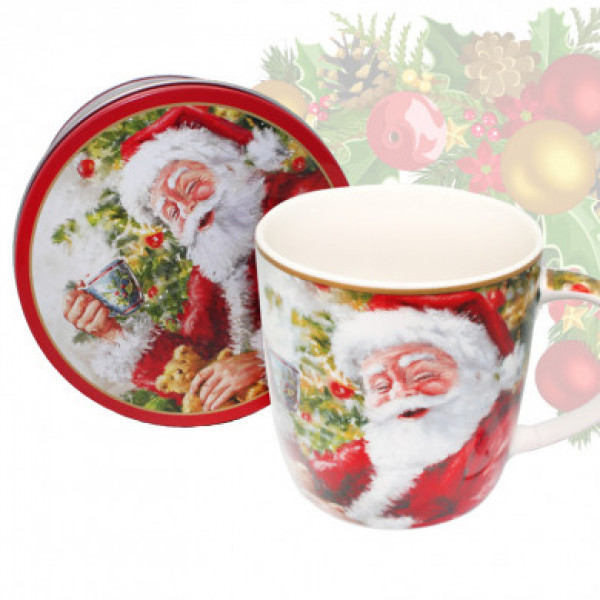 Чашка "Santa" (с чашкой в руке) Чашка "Santa" (с чашкой в руке)