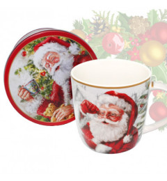Чашка "Santa" (читает письмо)